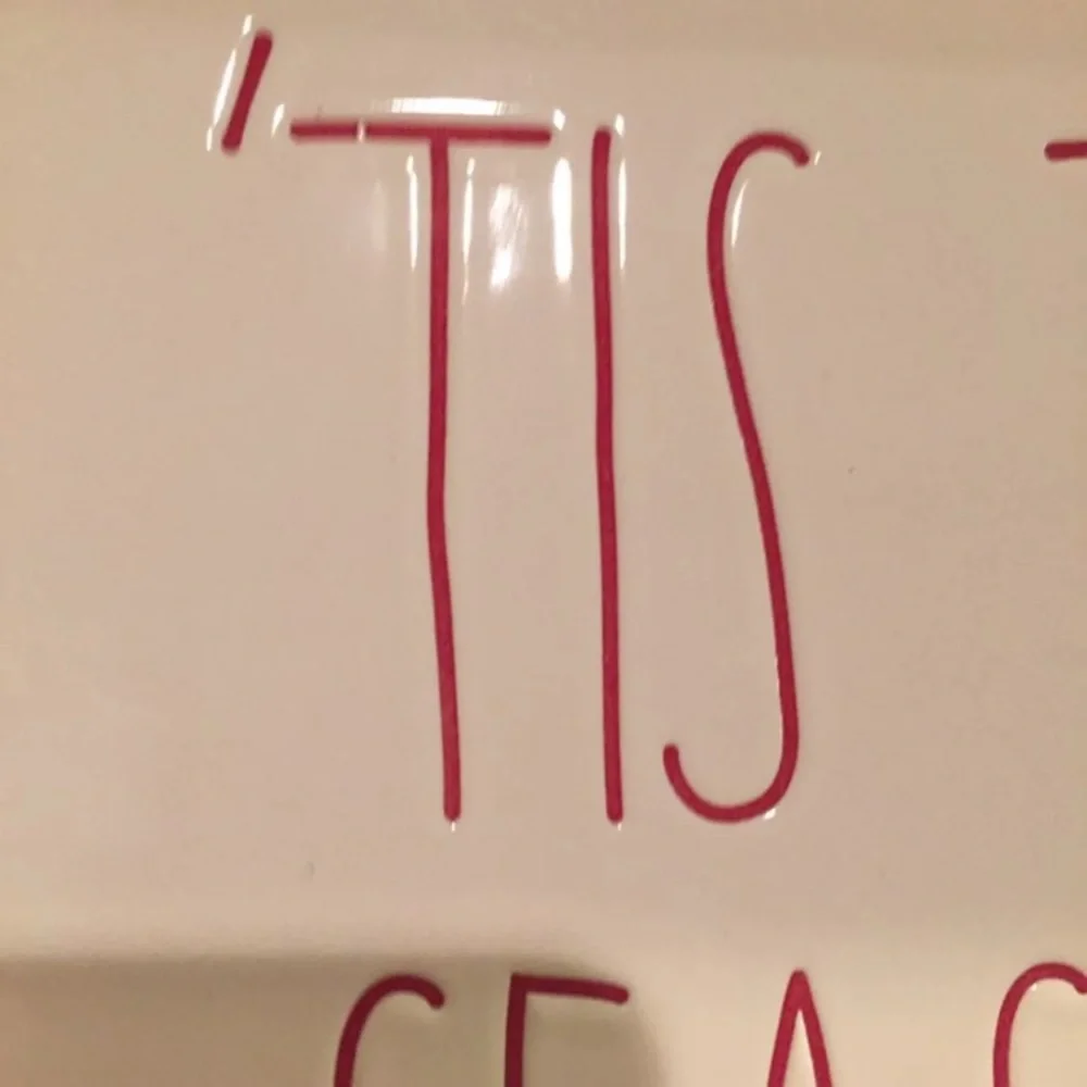 Rae Dunn TIS THR SEASON Baking Dish Christmas